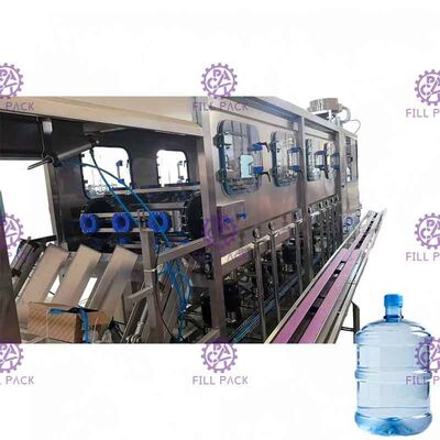 Cappucci di plastica automatici della macchina di rifornimento dell'acqua da 5 galloni 450 BPH grandi