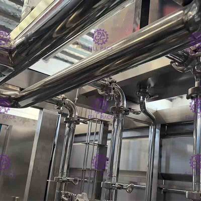 Macchina di rifornimento automatica dell'acqua da 5 galloni 450BPH con il touch screen imbottigliatrice dell'acqua da 5 galloni