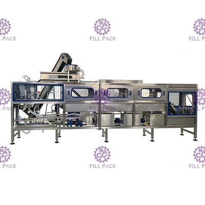 Macchina di rifornimento automatica dell'acqua da 5 galloni 200BPH per acqua potabile