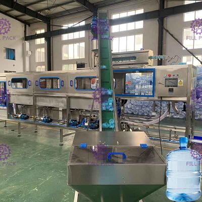 Attrezzatura/impianti/macchina/sistema/linea di imbottigliamento di acqua gallone/bottiglia del barilotto/del secchio