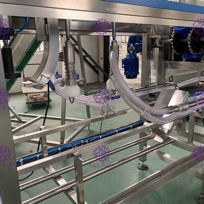 SUS304 macchina di rifornimento dell'acqua da 5 galloni/linea, macchina di rifornimento pura dell'acqua 200BPH
