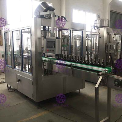 Vetro di plastica 3 dell'ANIMALE DOMESTICO in 1 macchina/attrezzatura/linea/impianto/sistema Monobloc di imbottigliamento del vino dell'acqua frizzante