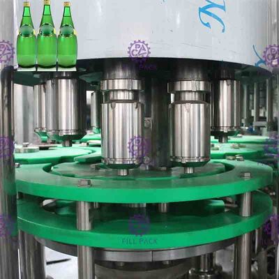 Vetro di plastica 3 in 1 produzione della bottiglia di vino dell'acqua frizzante/macchina/attrezzatura/linea/sistema Monobloc di produzione