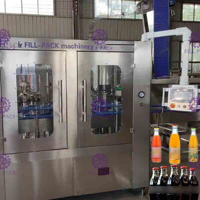 3 in 1 tappatrice di riempimento di lavaggio di Monoblock per la bevanda/vino del succo