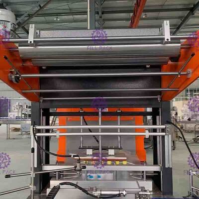 touch screen di 10pcs/Min Bottle Shrink Wrap Machine per la cola del succo