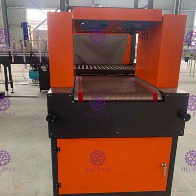touch screen di 10pcs/Min Bottle Shrink Wrap Machine per la cola del succo