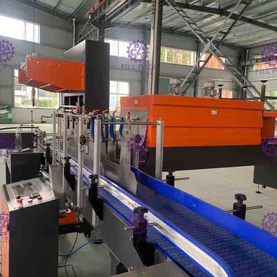 touch screen di 10pcs/Min Bottle Shrink Wrap Machine per la cola del succo