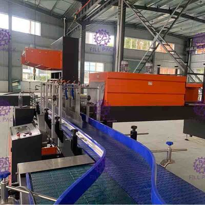touch screen di 10pcs/Min Bottle Shrink Wrap Machine per la cola del succo