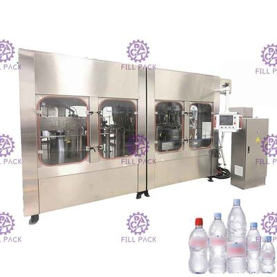 Acqua di bottiglia bevente pura dell'ANIMALE DOMESTICO 3 in 1 produzione di attrezzature/impianto/macchina/sistema/linea di Monoblock