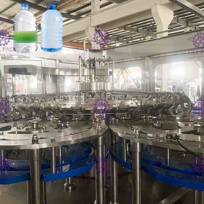 imbottigliatrice pura dell'acqua 5L 3 in 1 attrezzatura liquida del riempitore
