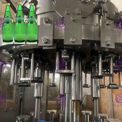 Imbottigliatrice di 40 teste per pressione negativa della bottiglia di vetro
