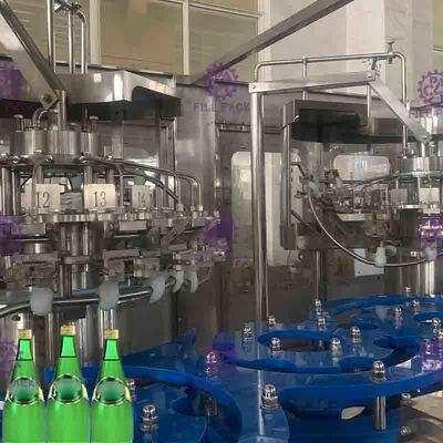 Macchina di riempimento SUS304 per alcol in bottiglia di vetro, tappo in alluminio