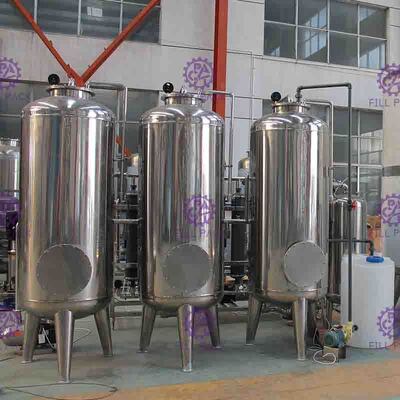 Sistema di depurazione delle acque automatico di acciaio inossidabile 10000LPH uF per acqua potabile