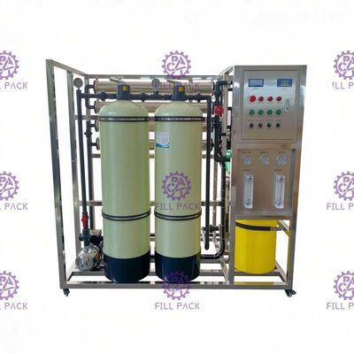 Macchina di trattamento dell'acqua potabile di 500LPH Monoblock uF