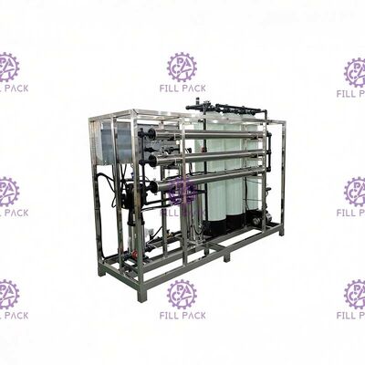 Medium del sistema di purificazione di osmosi inversa di SS304 500L multi