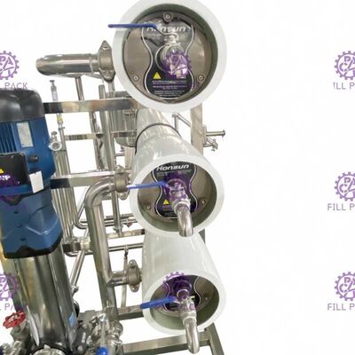 Osmosi inversa elettrica dell'acciaio inossidabile del sistema di purificazione dell'acqua dell'argento 3000L