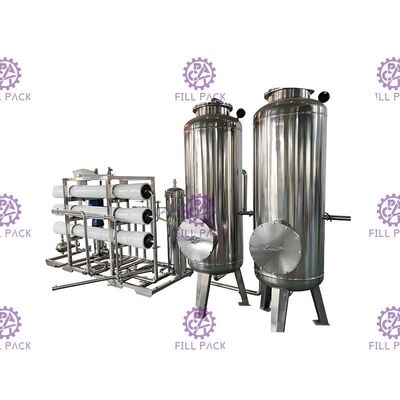 Sistema di depurazione delle acque minerale di filtrazione dello sterilizzatore UV con i serbatoi dell'acqua dell'acciaio inossidabile
