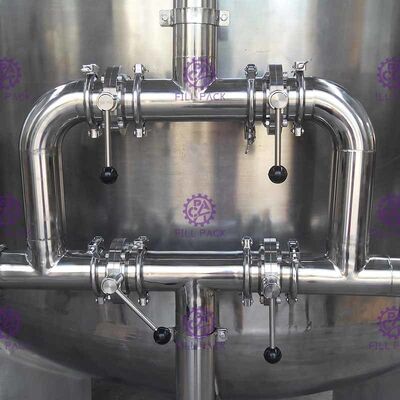 sistemi automatici del depuratore di acqua 12000LPH, torre UV di miscelazione di Qzone del sistema del ro dell'acqua