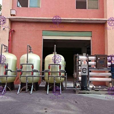 Elettrico della macchina di trattamento del RO di osmosi inversa 10000L/H guidato