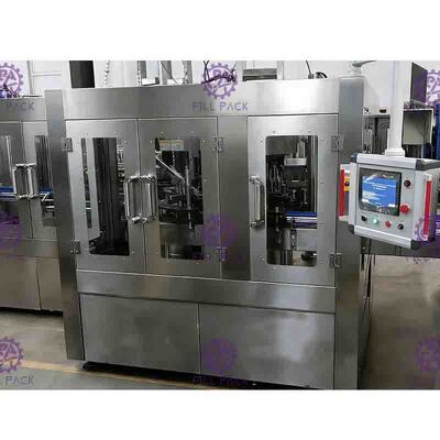 3 in 1 pianta di riempimento dell'acqua potabile della bottiglia di vetro con controllo automatico completo di SpA