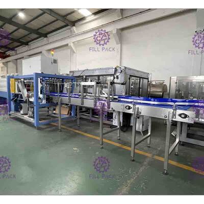 Macchina imballatrice della bottiglia automatica dello SpA, 380V un cartone da 50/60 di hertz che forma macchina