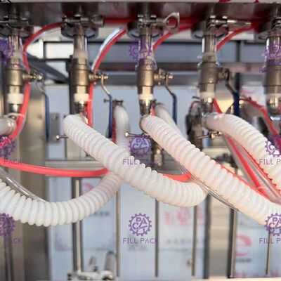 Corrosivo lineare dell'imbottigliatrice testa di plastica automatica di alta efficienza della multi non