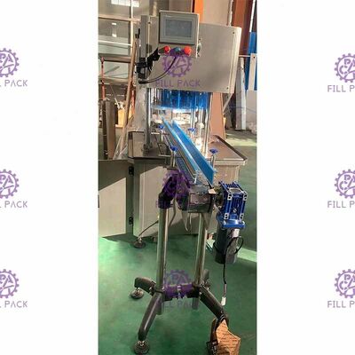 Singola costruzione di Tin Can Bottling Machine Compact della testa 3000CPH