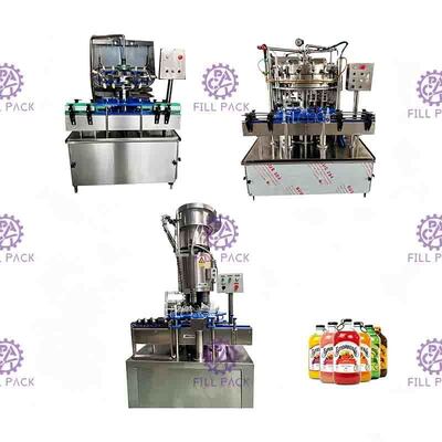 Linea gassosa automatica della macchina di rifornimento dell'acqua frizzante della bevanda di 4000BPH 2L con tirata Ring Cap