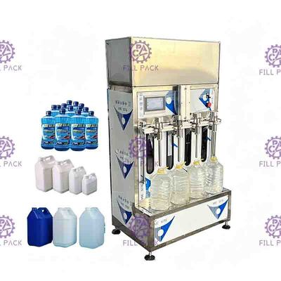 Acqua minerale di plastica automatica delle bottiglie di Juice Filling Machine Linear Liquid dei semi