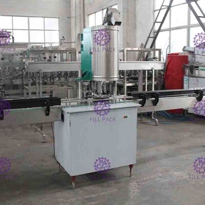 Macchina di rifornimento rotatoria lineare della latta di 12 teste tramite controllo dei bottoni