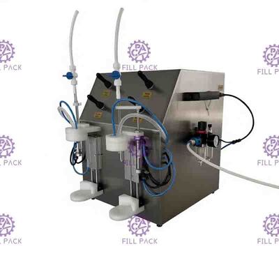 2 teste possono riempire l'attrezzatura per macchine gassate semiautomatiche 330ML 90mm