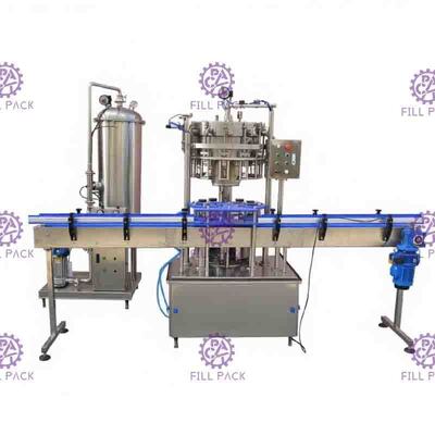 Tappatrice della corona della bottiglia delle teste di industriale 6, attrezzatura di sigillamento della bottiglia del tappo corona