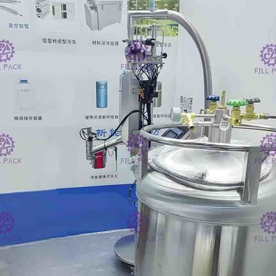 SUS304 dosatore dell'azoto di liquido dell'iniettore Ln2 con lo scaffale dell'installazione