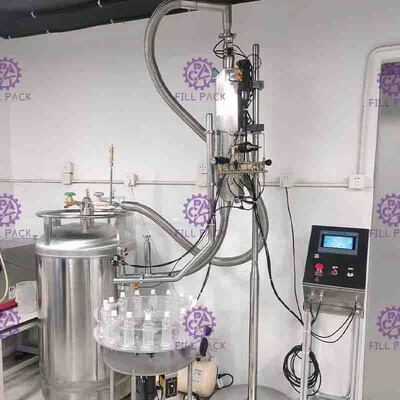 SUS304 dosatore dell'azoto di liquido dell'iniettore Ln2 con lo scaffale dell'installazione