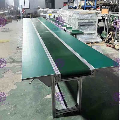 Sistema industriale di SUS304 POM Belt Bottle Transfer Conveyor