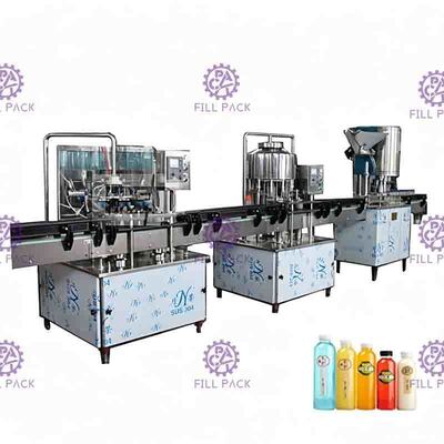 Non linea di riempimento della bibita della soda 2000BPH, risciacquante tappatrice di riempimento