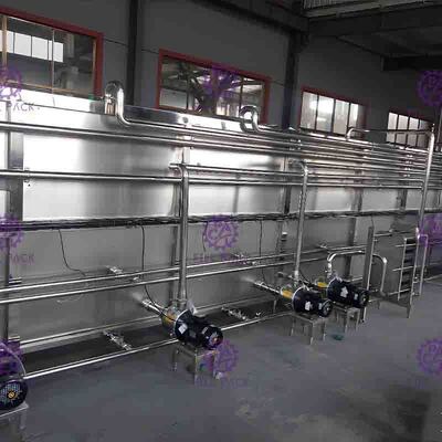 Linea strato di riempimento a caldo dell'isolamento termico del vapore dello sterilizzatore della macchina imballatrice della bottiglia