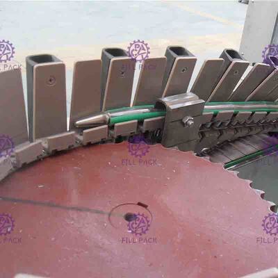 Bocca automatica della bottiglia/sterilizzatore inverso del cappuccio nella macchina imballatrice della bottiglia