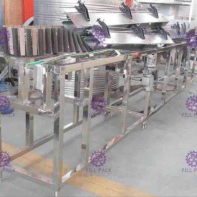 Bocca automatica della bottiglia/sterilizzatore inverso del cappuccio nella macchina imballatrice della bottiglia