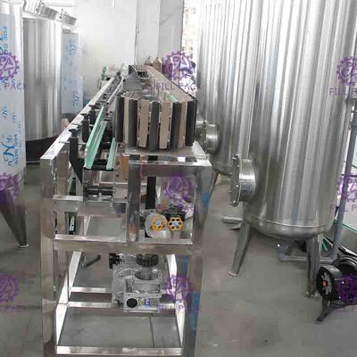 Sterilizzatore automatico inverso della bottiglia da 90 gradi con capacità 10000BPH