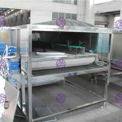 Sterilizzatore automatico della macchina imballatrice della bottiglia per la linea di produzione della bevanda