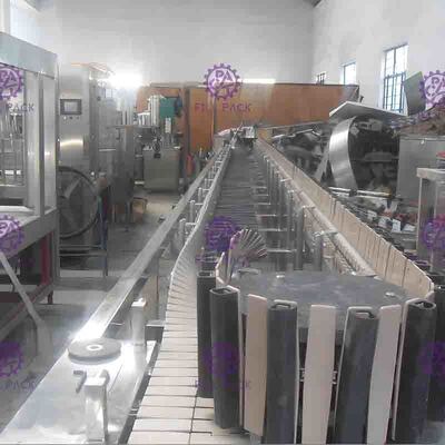 Bottiglia inversa dell'ANIMALE DOMESTICO del sistema dello sterilizzatore con velocità regolabile del trasportatore
