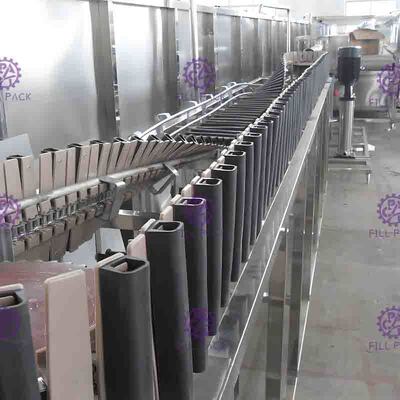Sistema di sterilizzazione della bottiglia della macchina imballatrice di industria di plastica automatica del succo