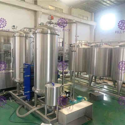miscelatore gassoso della bevanda della cola del coke dei carri armati 3000L tre per la linea di trasformazione della bibita