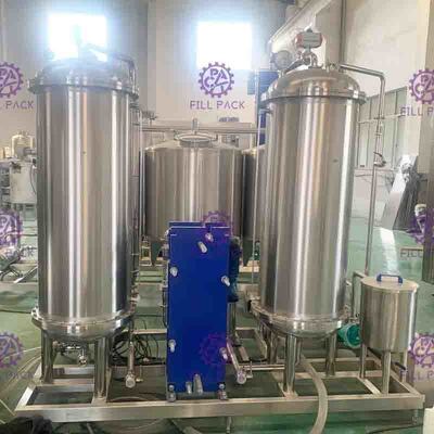 miscelatore gassoso della bevanda della cola del coke dei carri armati 3000L tre per la linea di trasformazione della bibita