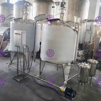 Melting pot/carro armato elettrici doppi dello zucchero del riscaldamento per la linea di produzione della bibita