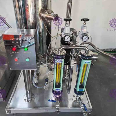 CO2/linea di trasformazione bibita dello sciroppo per il sistema di riempimento della bevanda gassosa