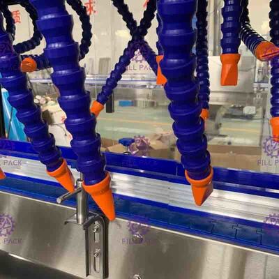 Asciugatrice della bottiglia del moboblock del ventilatore di vortice 304 di acciaio inossidabile per la linea di trasformazione della bibita