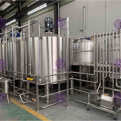 Linea di produzione gassosa elettrica della bevanda bevanda della birra che fa macchina