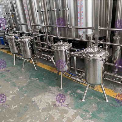 Linea di produzione gassosa elettrica della bevanda bevanda della birra che fa macchina